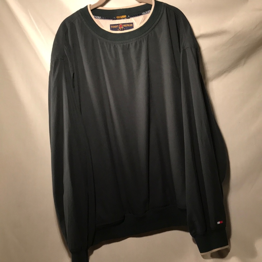 Vintage Tommy Hilfiger Golf Pullover  Green XXL